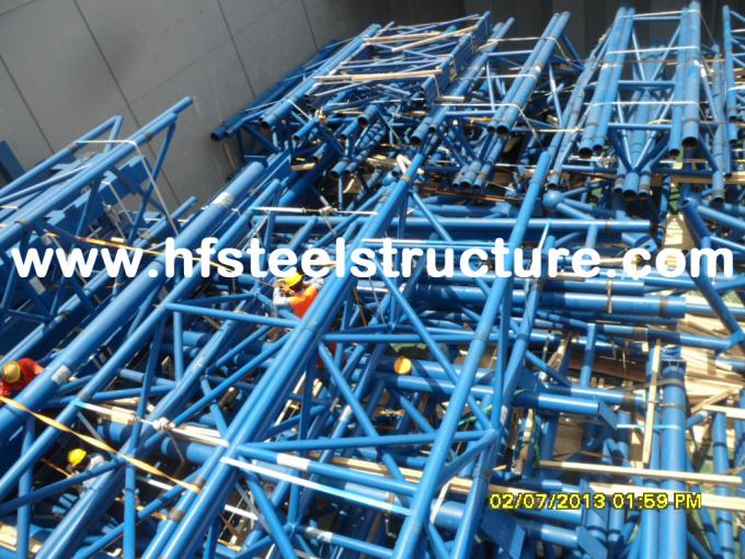Poortkader en Bundel de Gebouwenontwerp en Vervaardiging van het Structuur Industriële Staal 2